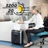 Fellowes ‎Powershred 79Ci 16-Sheet 100% Jam-Proof Heavy Duty Crosscut Paper Shredder Machine for Office and Home, Black/Dark Silver 3227919 - Image 3
